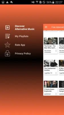 Alternative Music Rock android App screenshot 3